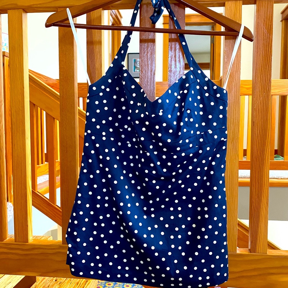 Halter low back tank